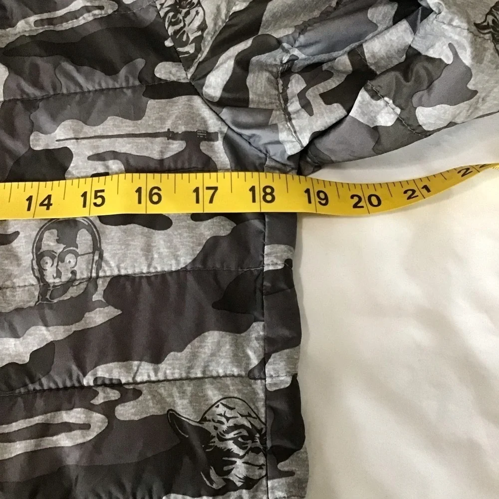 GAP Star Wars Kids Youth Camo Jacket - Gray and Black